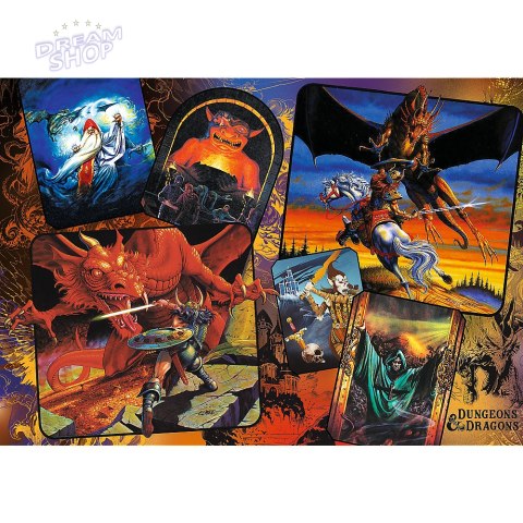 Puzzle - "1000" - Początki Dungeons and Dragons Trefl 10739 Puzzle - "1000" - Początki Dungeons and Dragons Trefl 10739