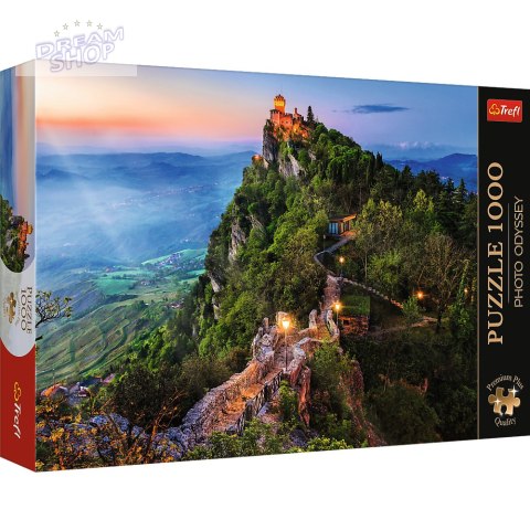 Puzzle - "1000 Premium Plus" - Photo Odyssey: Wieża Cesta, San Marino Trefl 10822 Puzzle - "1000 Premium Plus" - Photo Odyssey: Wieża Cesta, San Marino Trefl 10822