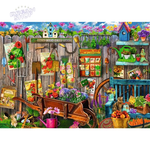 Puzzle - 2x500 - Prace w ogrodzieFSC Mix 70% 37529