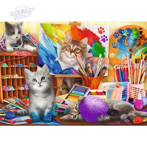 Puzzle - 2x500 - Sztuka malowaniaFSC Mix 70% 37530 Puzzle - 2x500 - Sztuka malowaniaFSC Mix 70% 37530