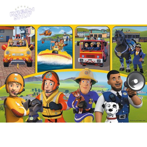 Puzzle - "24 Maxi" - Strażak Sam i przyjaciele Trefl 14356 Puzzle - "24 Maxi" - Strażak Sam i przyjaciele Trefl 14356