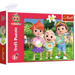 Puzzle - "30" - Cocomelon, Bawmy sie razem! Trefl 18295