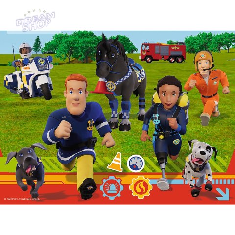 Puzzle - "30" - Gotowi do pomocy Strażak Sam Trefl 18297 Puzzle - "30" - Gotowi do pomocy Strażak Sam Trefl 18297