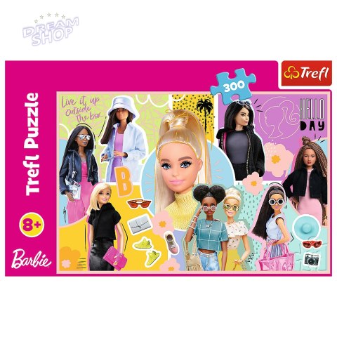 Puzzle - 300 - Twoja ulubiona Barbie - Mattel, Barbie 23025