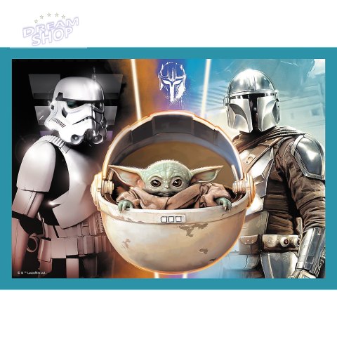 Puzzle - "4w1" - Mandalorian Trefl 34397