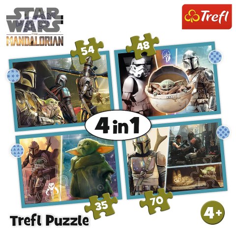 Puzzle - "4w1" - Mandalorian Trefl 34397