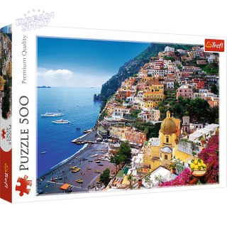 Puzzle 500 el. Positano, Wybrzeże Amalfickie, Włochy Trefl 37145