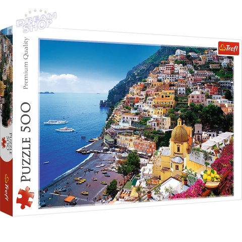 Puzzle 500 el. Positano, Wybrzeże Amalfickie, Włochy Trefl 37145 Puzzle 500 el. Positano, Wybrzeże Amalfickie, Włochy Trefl 37145