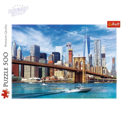 Puzzle 500 el. Widok na Nowy Jork Trefl 37331 Puzzle 500 el. Widok na Nowy Jork Trefl 37331