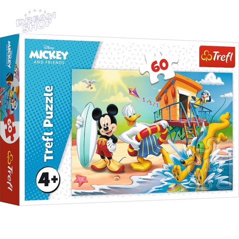 Puzzle - 60 - Ciekawy dzień Mikiego i przyjaciół 17359