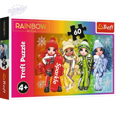 Puzzle - "60" - Radosne lalki Trefl 17380