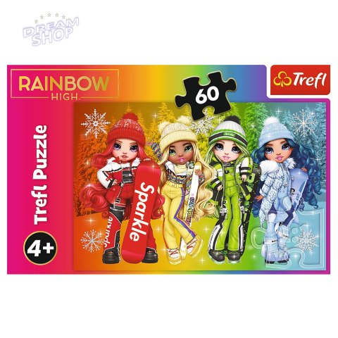 Puzzle - "60" - Radosne lalki Trefl 17380