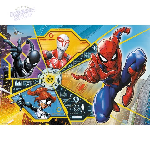 Puzzle - "60" - W sieci / Disney Marvel Spiderman Trefl 17372