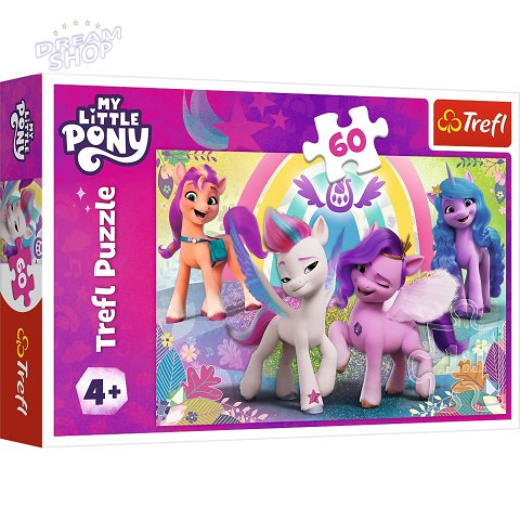 Puzzle My Little Pony 60 el. W świecie przyjaźni Trefl 17390