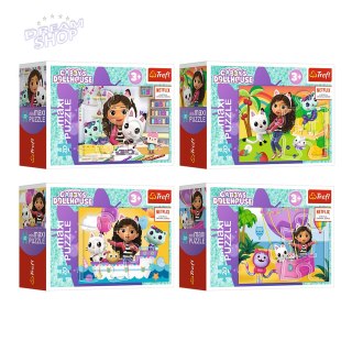 Puzzle - ''miniMaxi" - Kolorowy dzień Gabby / Universal Gabby's Dollhouse Trefl 56041