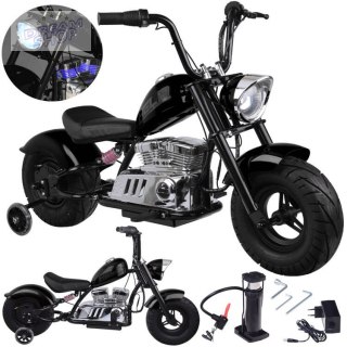 Elektryczny Motor Chopper na akumulator dla dzieci max 80kg manetka PA0318
