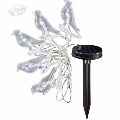 LAMPA SOLARNA GIRLANDA OGRODOWA PARTY LIGHT PTASZKI 5LED LAMPA SOLARNA GIRLANDA OGRODOWA PARTY LIGHT PTASZKI 5LED