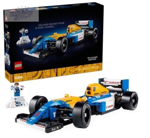 LEGO(R) ICONS 10353 Williams Racing FW14B i Nigel LEGO(R) ICONS 10353 Williams Racing FW14B i Nigel