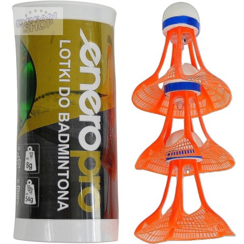 LOTKA BADMINTON AIR SHUTTER LED 3SZT ENERO PRO