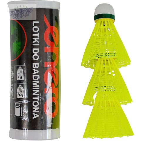 LOTKA BADMINTON NYLON LED 3SZT ENERO LOTKA BADMINTON NYLON LED 3SZT ENERO