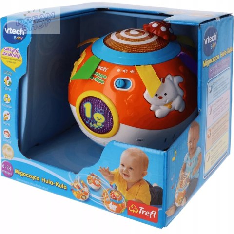 Migocząca Hula-Kula interaktywna edukacyjna 6m+ Vtech Trefl 60103
