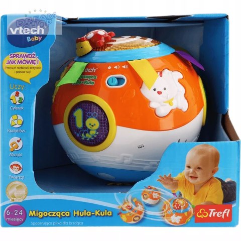 Migocząca Hula-Kula interaktywna edukacyjna 6m+ Vtech Trefl 60103