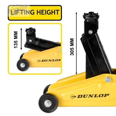 PODNOŚNIK SAMOCHODOWY LEWAREK HYDRAULICZNY ŻABA DUNLOP 2000KG PODNOŚNIK SAMOCHODOWY LEWAREK HYDRAULICZNY ŻABA DUNLOP 2000KG