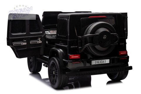 Pojazd Mercedes Benz G63 AMG XXL STRONG Czarny Pojazd Mercedes Benz G63 AMG XXL STRONG Czarny