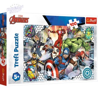 Puzzle - 100 - Sławni Avengers - Disney Marvel The Avengers 16454