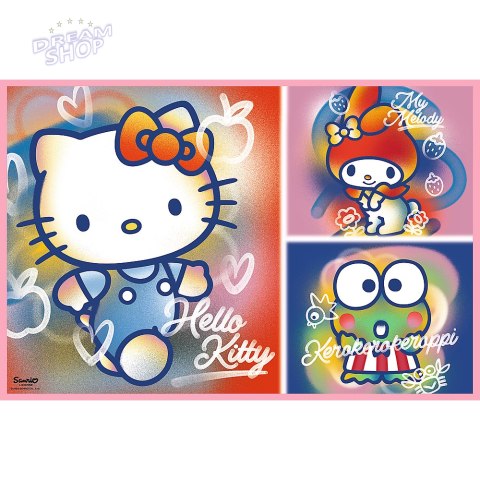 Puzzle - 2x200 - Hello Kitty i przyjaciele - Hello Kitty 13336 Puzzle - 2x200 - Hello Kitty i przyjaciele - Hello Kitty 13336