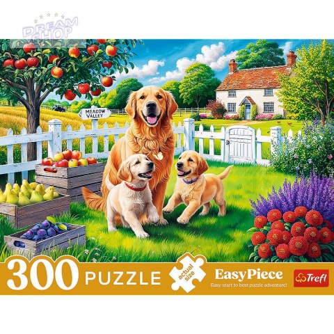Puzzle - 300 EasyPiece - Pieski na wsi Trefl 23101
