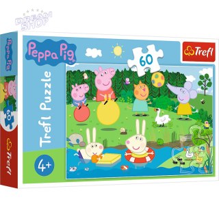 Puzzle - 60 - Wakacyjna zabawa - Peppa Pig 17326