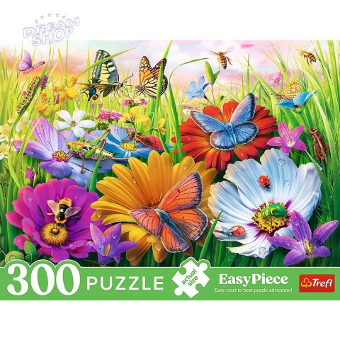 Puzzles - 300 EasyPiece - Owady na łące Trefl 23103
