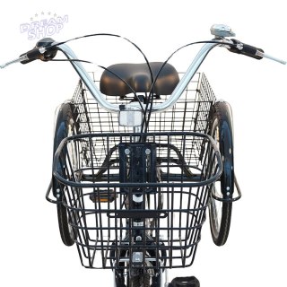 ROWER 3-KOŁOWY 24 CZARNY SHIMANO 6-BIEGOWY OBNIŻONA RAMA 1060972