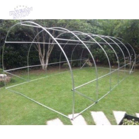 Tunel Foliowy Ogrodowy Szklarnia 6x3x2m Folia 18m² UV-4 Premium Tunel Foliowy Ogrodowy Szklarnia 6x3x2m Folia 18m² UV-4 Premium