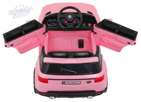 Autko Start Run na akumulator Różowy + Pilot + Funkcje bezpieczeństwa + MP3 LED Autko Start Run na akumulator Różowy + Pilot + Funkcje bezpieczeństwa + MP3 LED