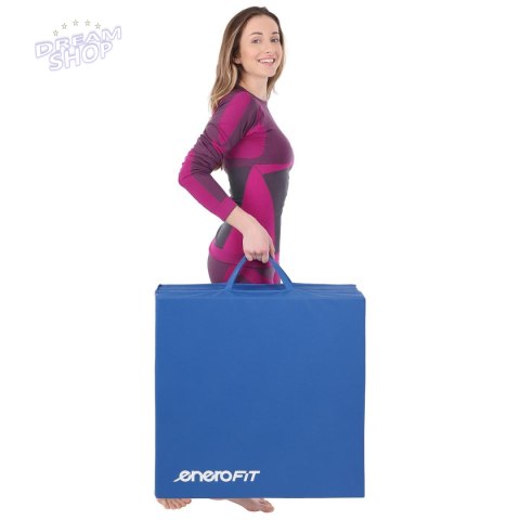 MATERAC GIMNASTYCZNY SKŁADANY 180x60x5CM NIEBIESKI ENERO FIT MATERAC GIMNASTYCZNY SKŁADANY 180x60x5CM NIEBIESKI ENERO FIT