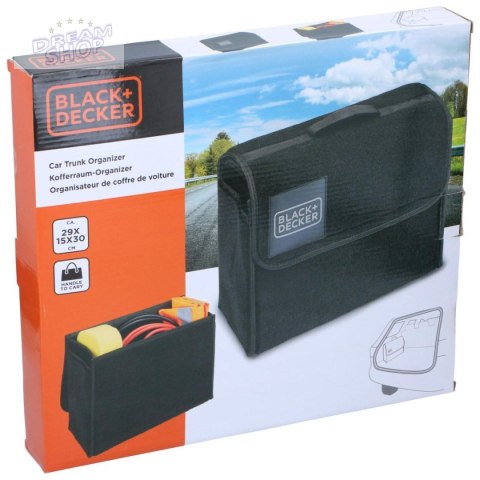 ORGANIZER SCHOWEK TORBA SAMOCHODOWA 29X15X30cm BLACK + DECKER ORGANIZER SCHOWEK TORBA SAMOCHODOWA 29X15X30cm BLACK + DECKER