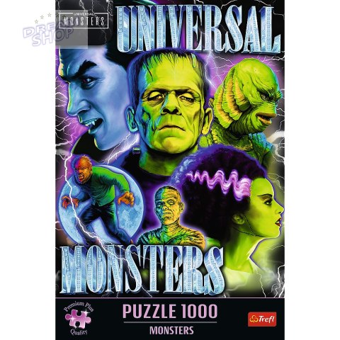 Puzzle - 1000 Premium Plus - Monster Trefl 12070 Puzzle - 1000 Premium Plus - Monster Trefl 12070