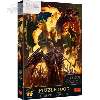 Puzzle - 1000 Premium Plus - Ród Smoka Trefl 12068