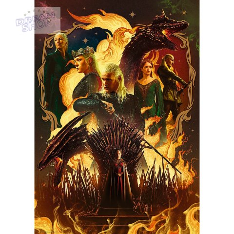 Puzzle - 1000 Premium Plus - Ród Smoka Trefl 12068 Puzzle - 1000 Premium Plus - Ród Smoka Trefl 12068