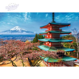 Puzzle - 1500 - Góra Fudżi / HUBER Trefl 26132