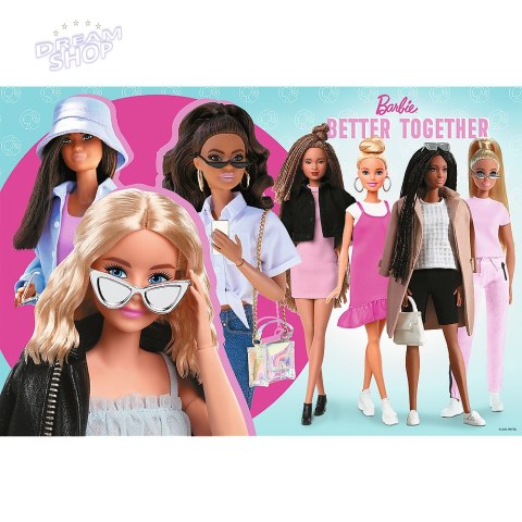 Puzzle - 160 - Barbie i jej świat / Mattel, Barbie 15419 Puzzle - 160 - Barbie i jej świat / Mattel, Barbie 15419
