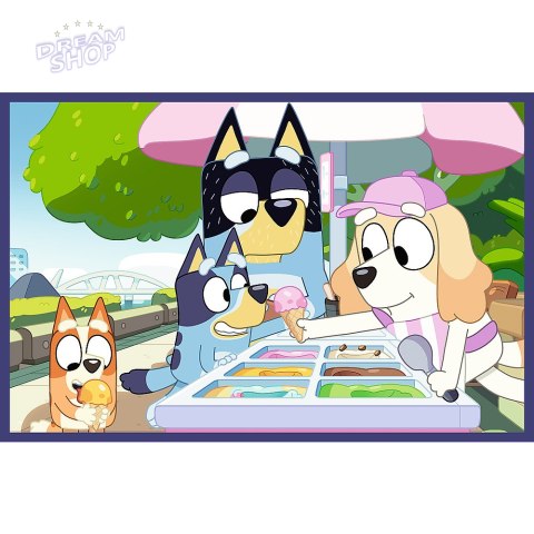 Puzzle - 2x24 - Zabawna Bluey - BBC Bluey Trefl 34446