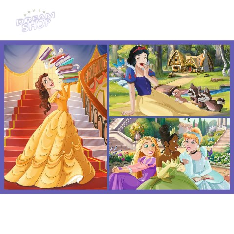 Puzzle - 2x70 - Bajkowe dni - Disney Princess 34440