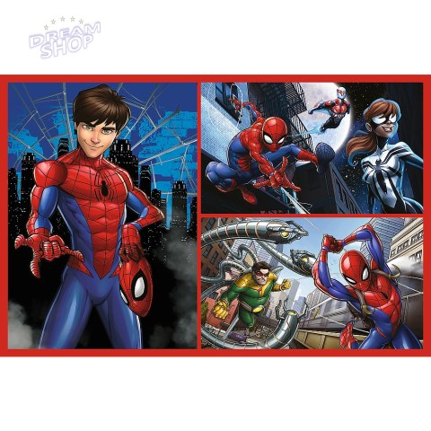 Puzzle - 2x70 - Pajęcze historie - Disney Marvel Spiderman Trefl 34443