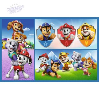 Puzzle - 2x70 - Psi Patrol rządzi Trefl 34441