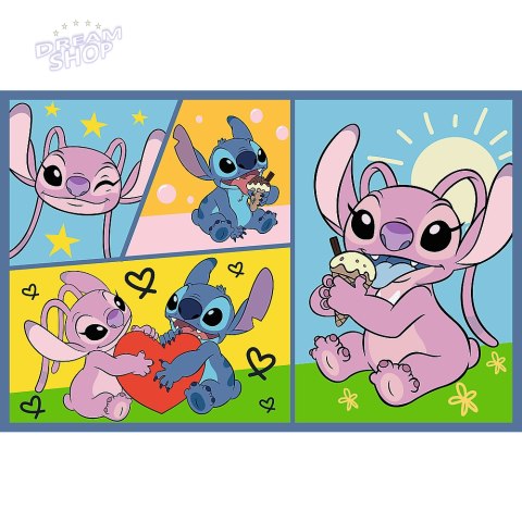 Puzzle - 2x70 - Ze Stitchem nie ma nudy - Disney Lilo and Stitch Trefl 34444 Puzzle - 2x70 - Ze Stitchem nie ma nudy - Disney Lilo and Stitch Trefl 34444