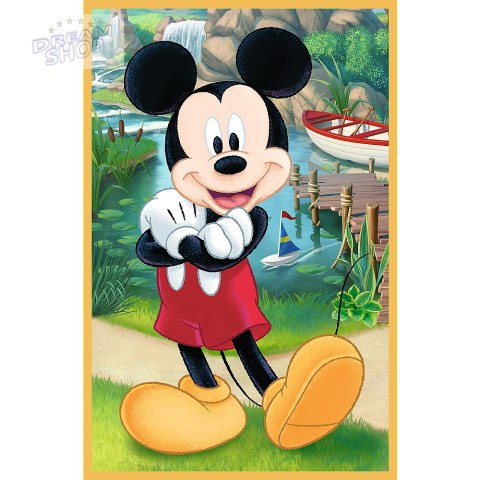 Puzzle - 3x50 - Myszki na wakacjach Disney Trefl 34881 Puzzle - 3x50 - Myszki na wakacjach Disney Trefl 34881