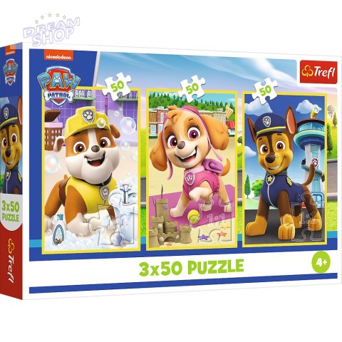 Puzzle - 3x50 - Nasze pieski Trefl 34878 Puzzle - 3x50 - Nasze pieski Trefl 34878